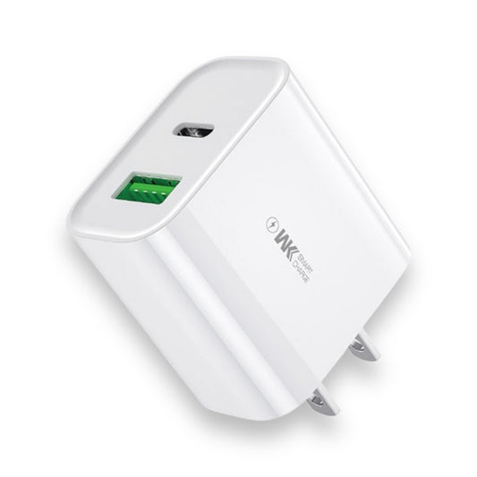 CARGADOR 20W PD QC3.0 USB-A+C - WK DESIGN WP-U53