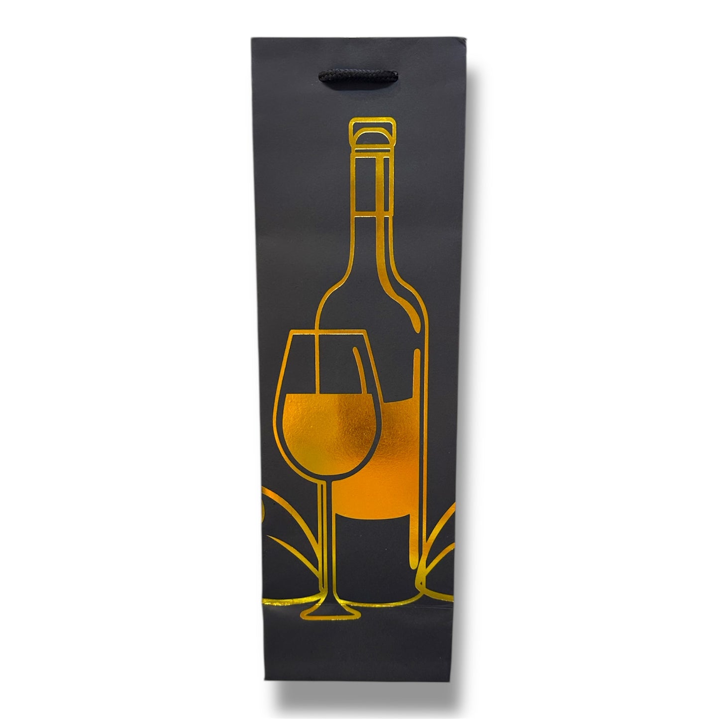BOLSA DE REGALO PARA VINO DE 10x35x8 CM - VARIOS DISEÑOS