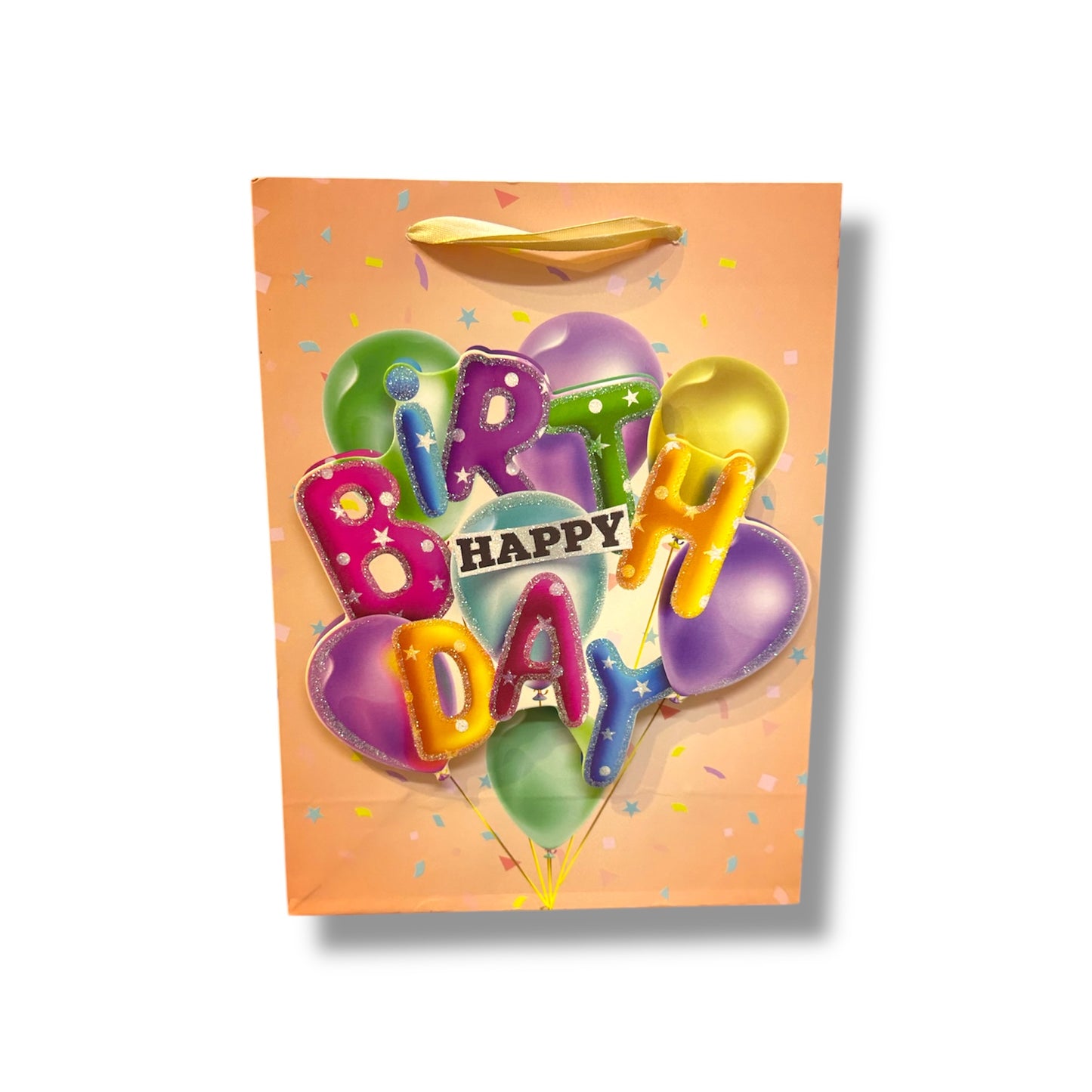BOLSA REGALO DE FELIZ CUMPLEAÑOS PARA NIÑO Y NIÑA DE 18x8.5x24 CM - VARIOS DISEÑOS