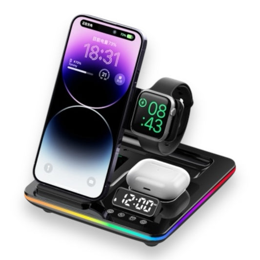 Cargador Inalámbrico 5 en 1 25W PD & QC3.0 - A93