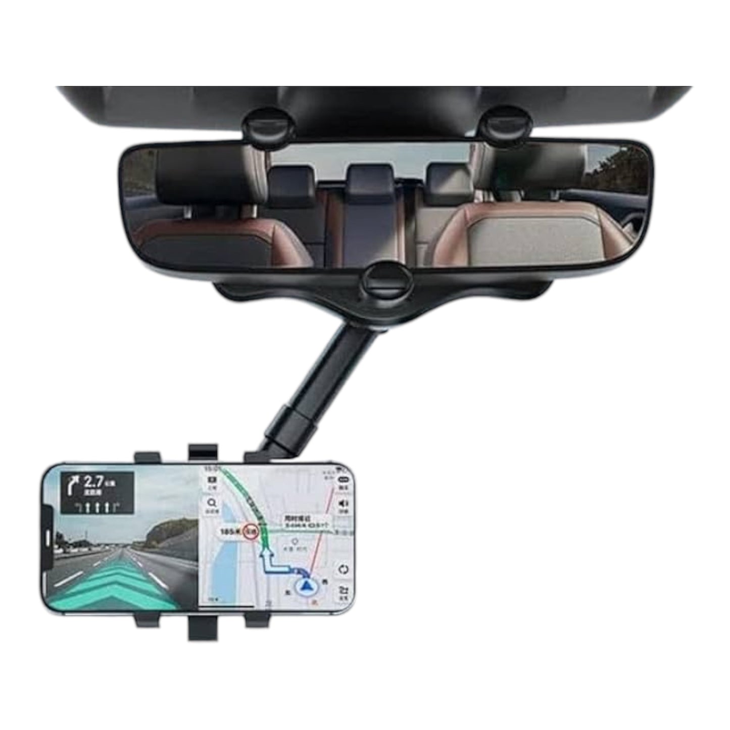 HOLDER DE RETROVISOR 360 ROTACIÓN PARA CARRO - H101