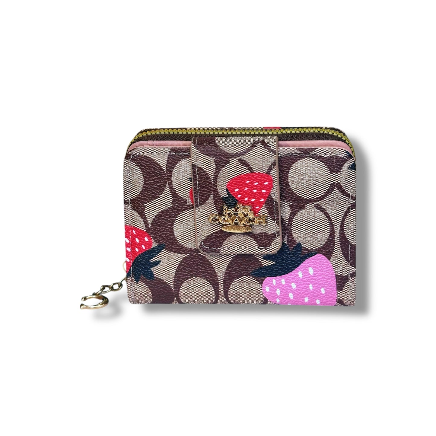 MONEDERO DE MUJER  ESTILO COACH - VARIOS COLORES - 1 UNIDAD