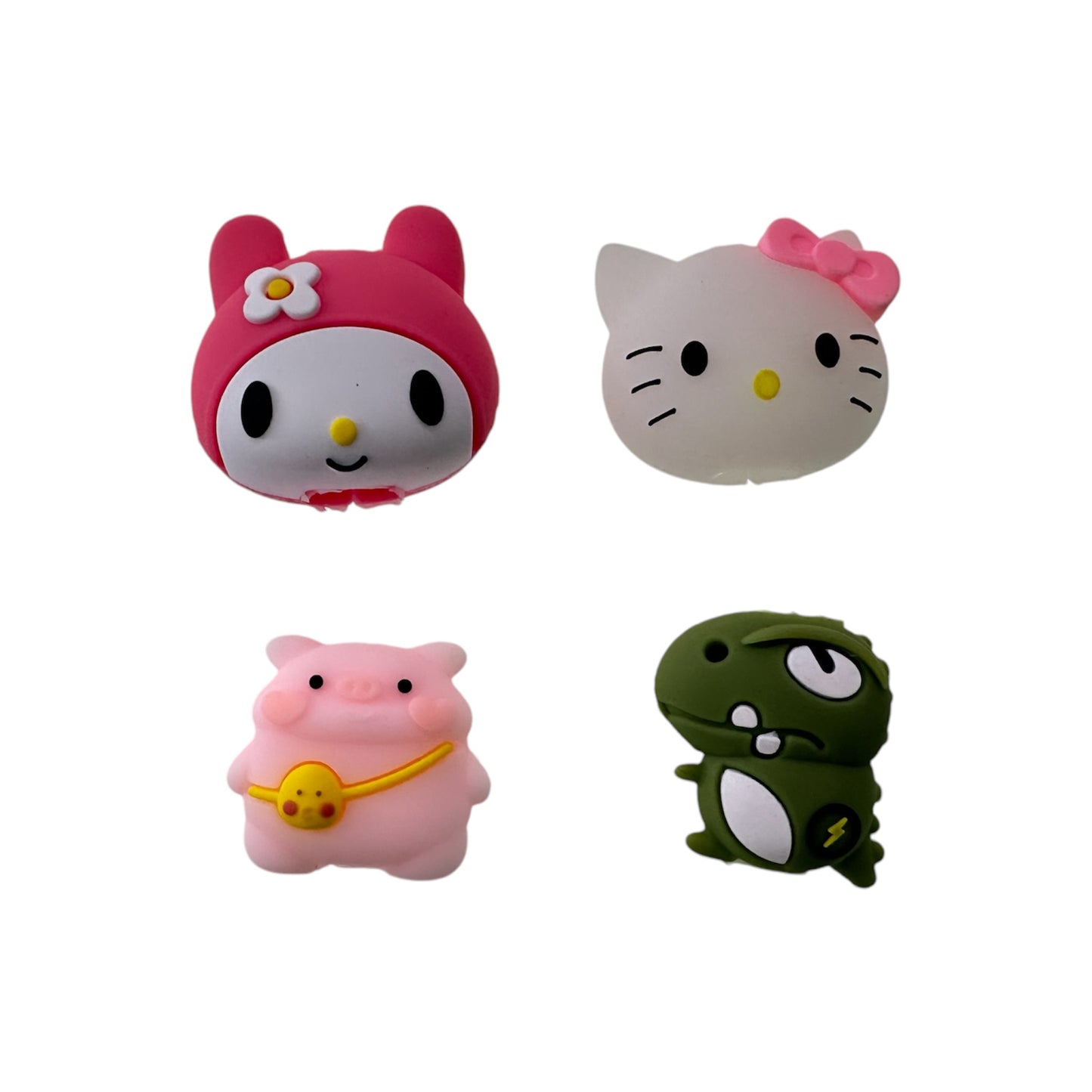 1 Unidad Protectores De Cables y Cubo de Carga de Celulares