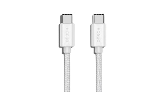 CABLE 120W USB-C A USB-C 1M TRENZADO - H36