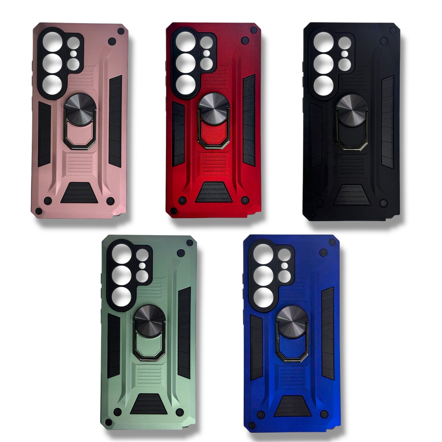 SAMSUNG S26 ULTRA - ESTUCHE REFORZADO CON ANILLO COLORES VARIOS