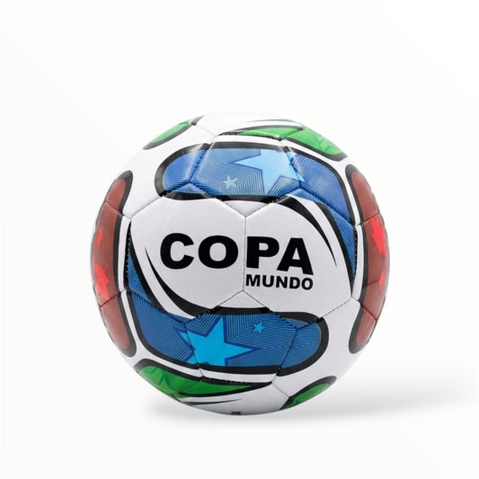 BALÓN DE FUTBOL  DISEÑO - COPA MUNDO  EDICIÓN MULTICOLORES