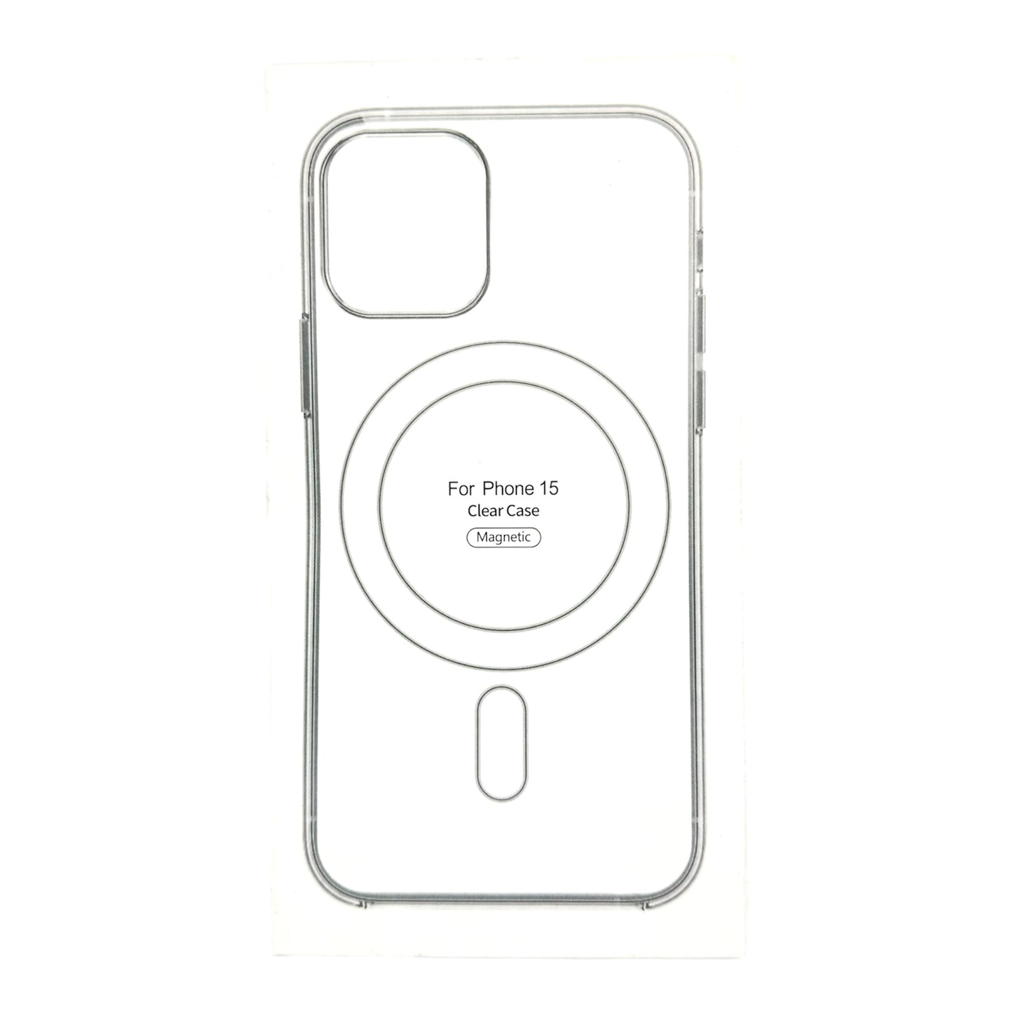 IPhone 15 - Estuche Trasparente MagSafe