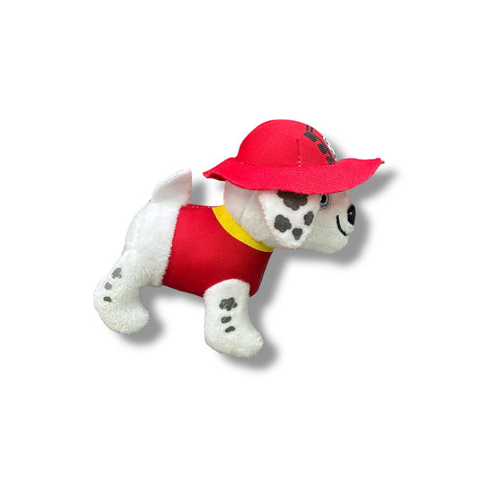 LLAVERO PELUCHE DE MARSHALL DE PAW PATROL DE 13 CM APROX