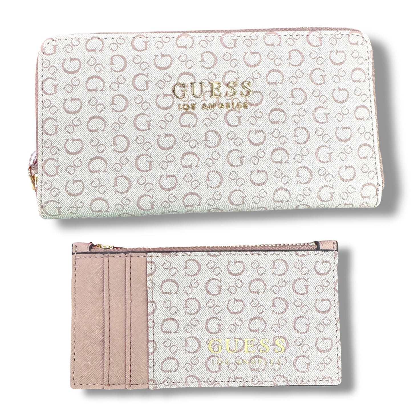 Set GUESS Billetera + Tarjetero - ROSA - VRCELL Costa Rica