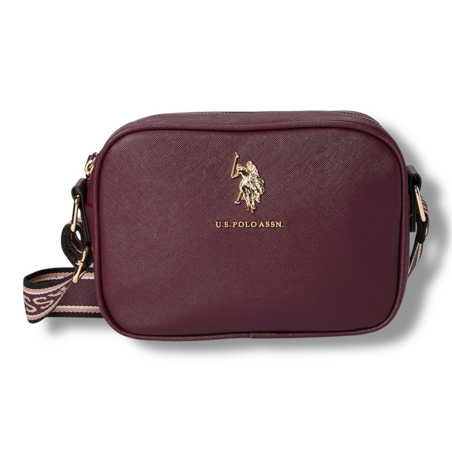 Bolso U.S. Polo Assn. - Burgundy - VRCELL Costa Rica