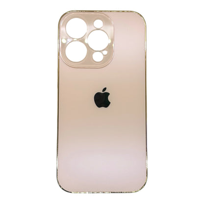 IPHONE 14 PRO - ESTUCHE METALIZADO - VARIOS COLORES