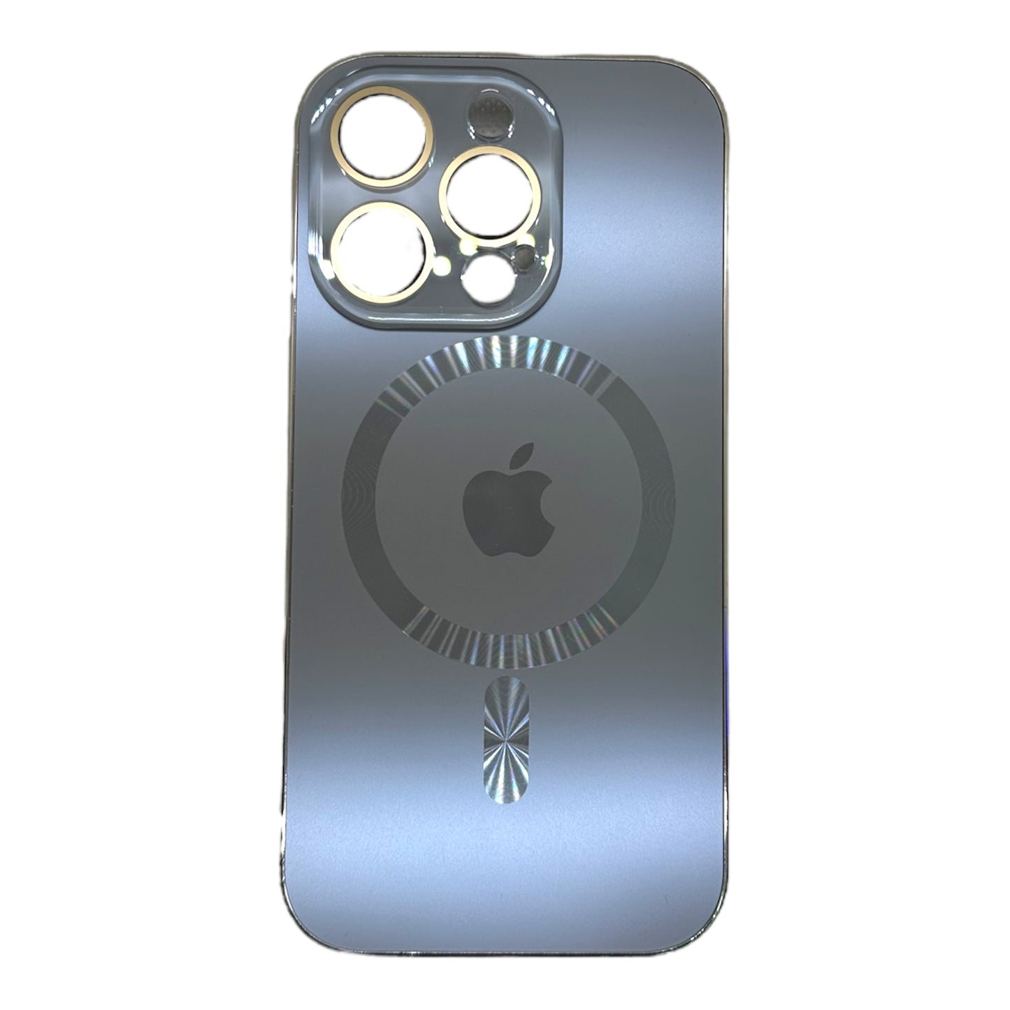IPHONE 14 PRO - ESTUCHE METALIZADO CON MAGSAFE - VARIOS COLORES