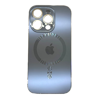IPHONE 14 PRO - ESTUCHE METALIZADO CON MAGSAFE - VARIOS COLORES