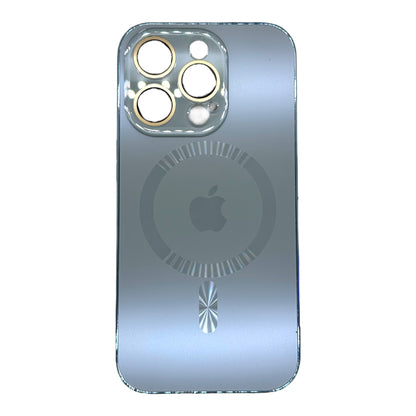 IPHONE 14 PRO - ESTUCHE METALIZADO CON MAGSAFE - VARIOS COLORES