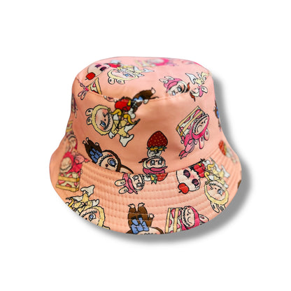 Sombrero pescador infantil de Labubu- Rosado