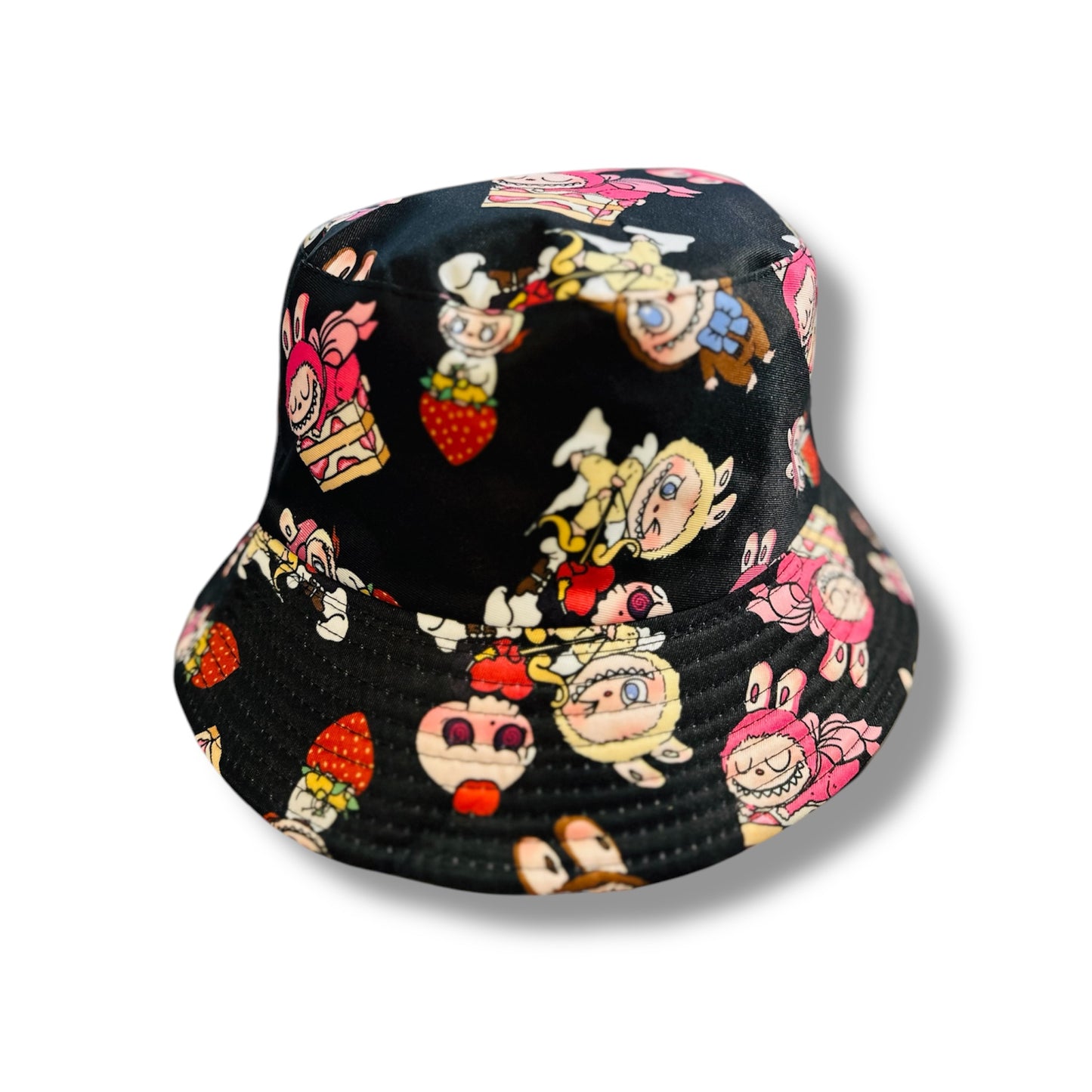 Sombrero pescador infantil de Labubu- Negro