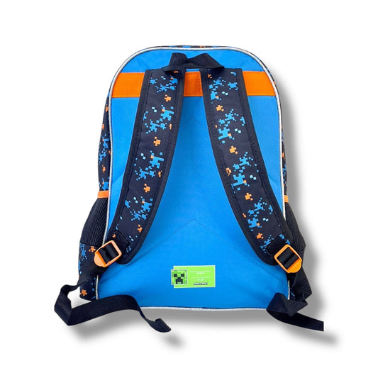 MOCHILA CON DISEÑO DE CREEPER DE MINECRAFT PARA NIÑOS - DISEÑO 3