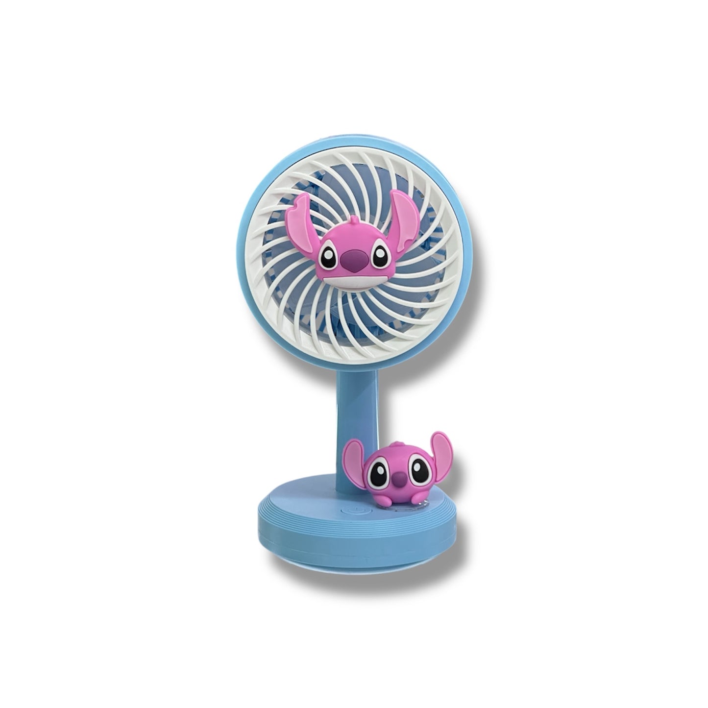 VENTILADOR CON DISEÑO DE ÁNGEL DE 16 CM APROX - RECARGABLE