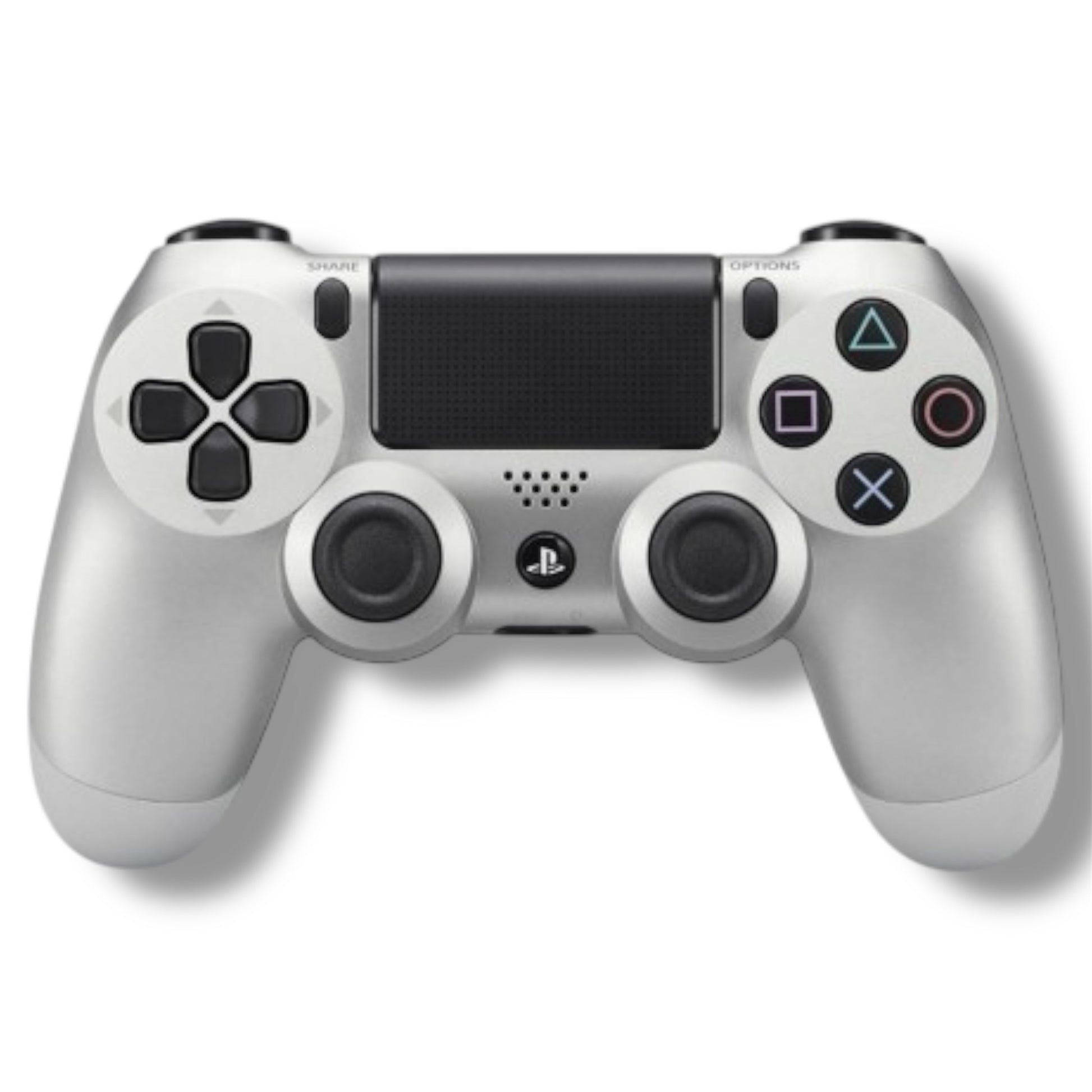 Mando inalámbrico GENÉRICO DUALSHOCK PS4 - Plateado - VRCELL Costa Rica