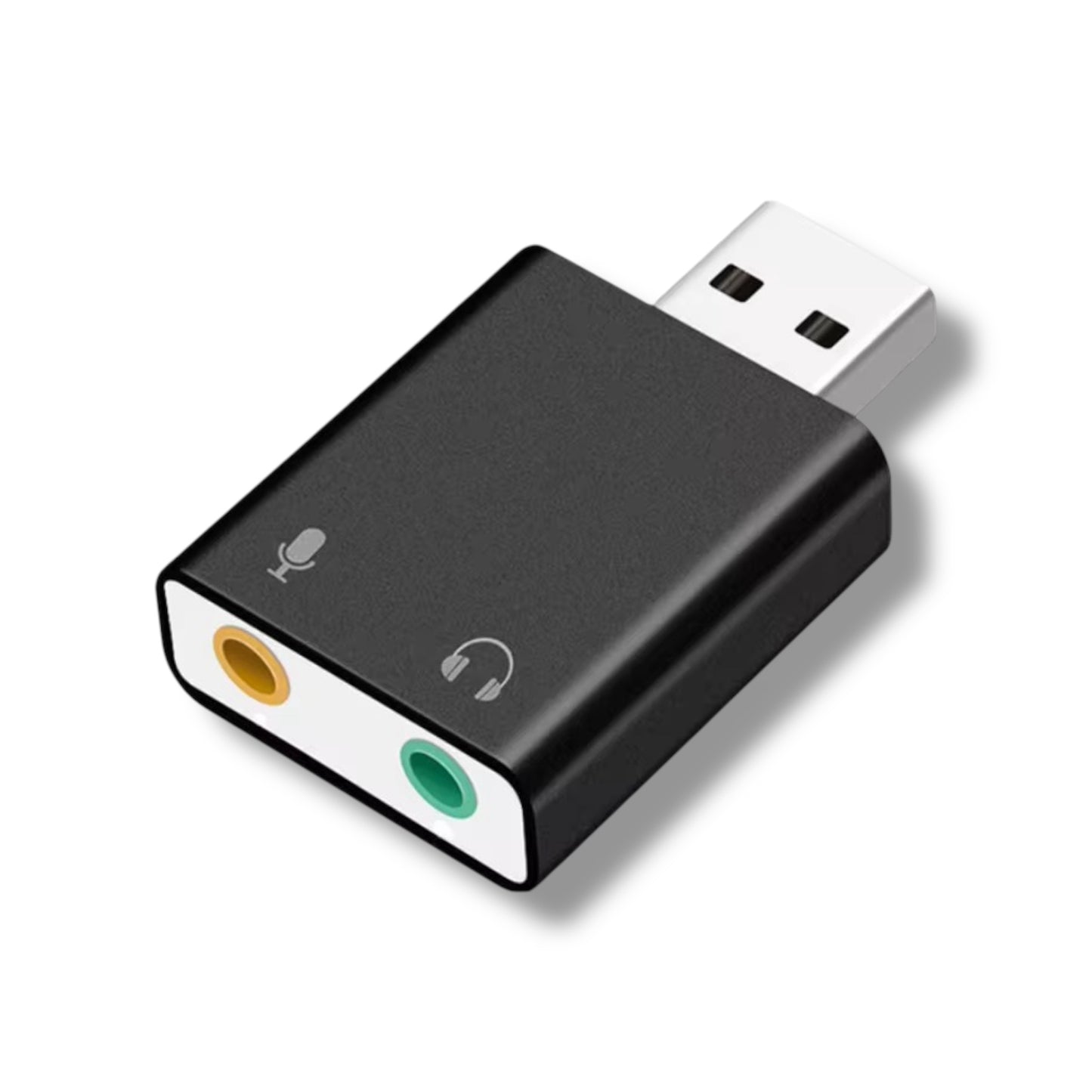 Adaptador USB - A Macho a JACK 3,5 mm Dual Audio + Micrófono Hembra - MIKUSO ADT - S006 - VRCELL Costa Rica