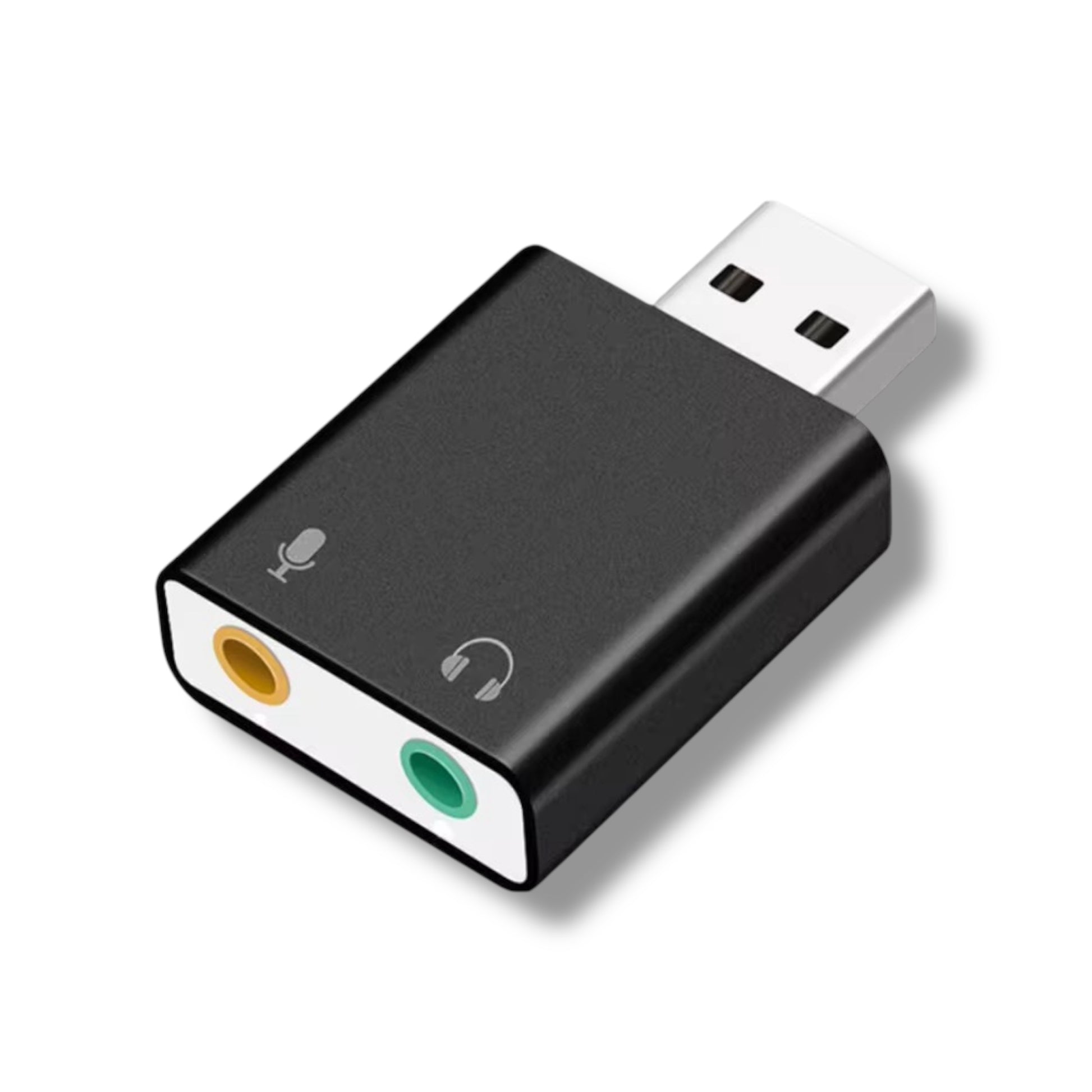 Adaptador USB - A Macho a JACK 3,5 mm Dual Audio + Micrófono Hembra - MIKUSO ADT - S006 - VRCELL Costa Rica