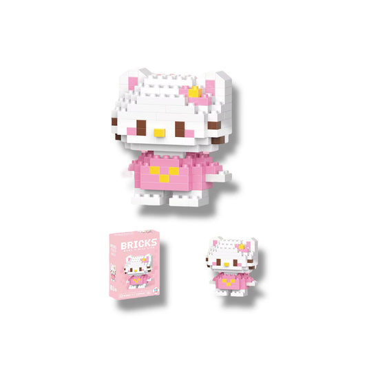 BRICKS, ROMPECABEZAS DE HELLO KITTY DE 146 PIEZAS Y DE 7CM APROX
