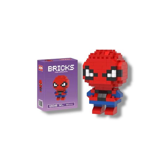 BRICKS, ROMPECABEZAS DE SPIDERMAN, DE 146 PIEZAS Y 7 CM APROX