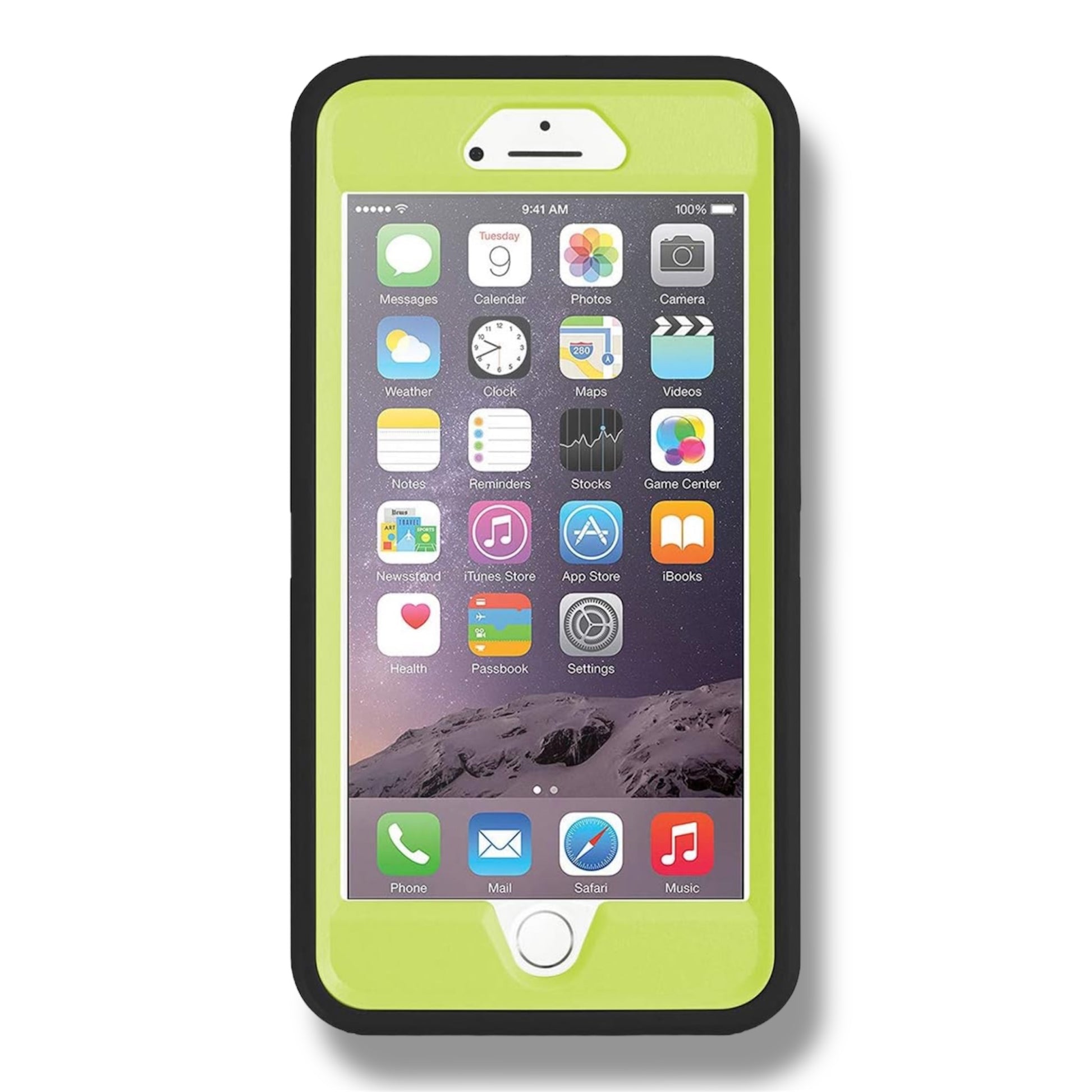 iPhone 6 Plus / 6S Plus - OTTERBOX DEFENDER SERIES - NEGRO/VERDE - VRCELL Costa Rica