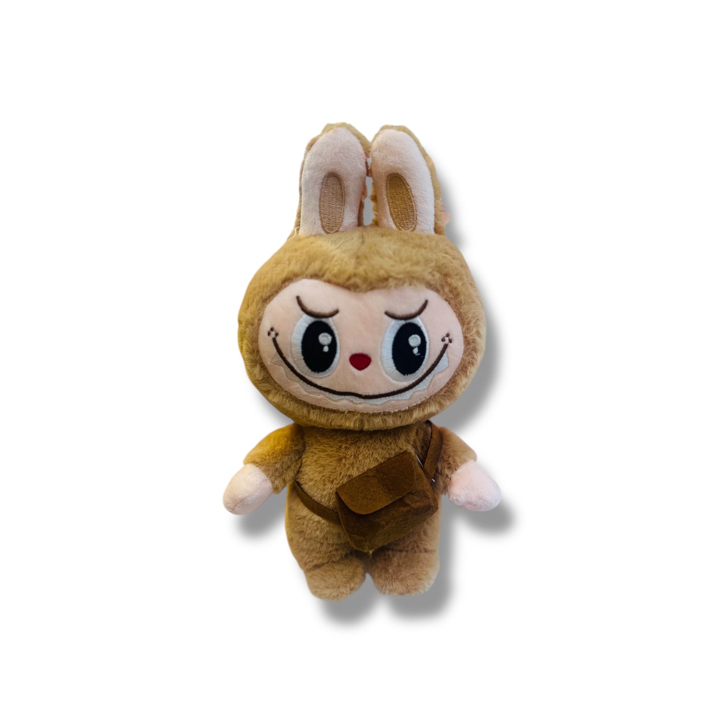 PELUCHE DE LABUBU DE 25 CM APROX - CAFÉ CLARO