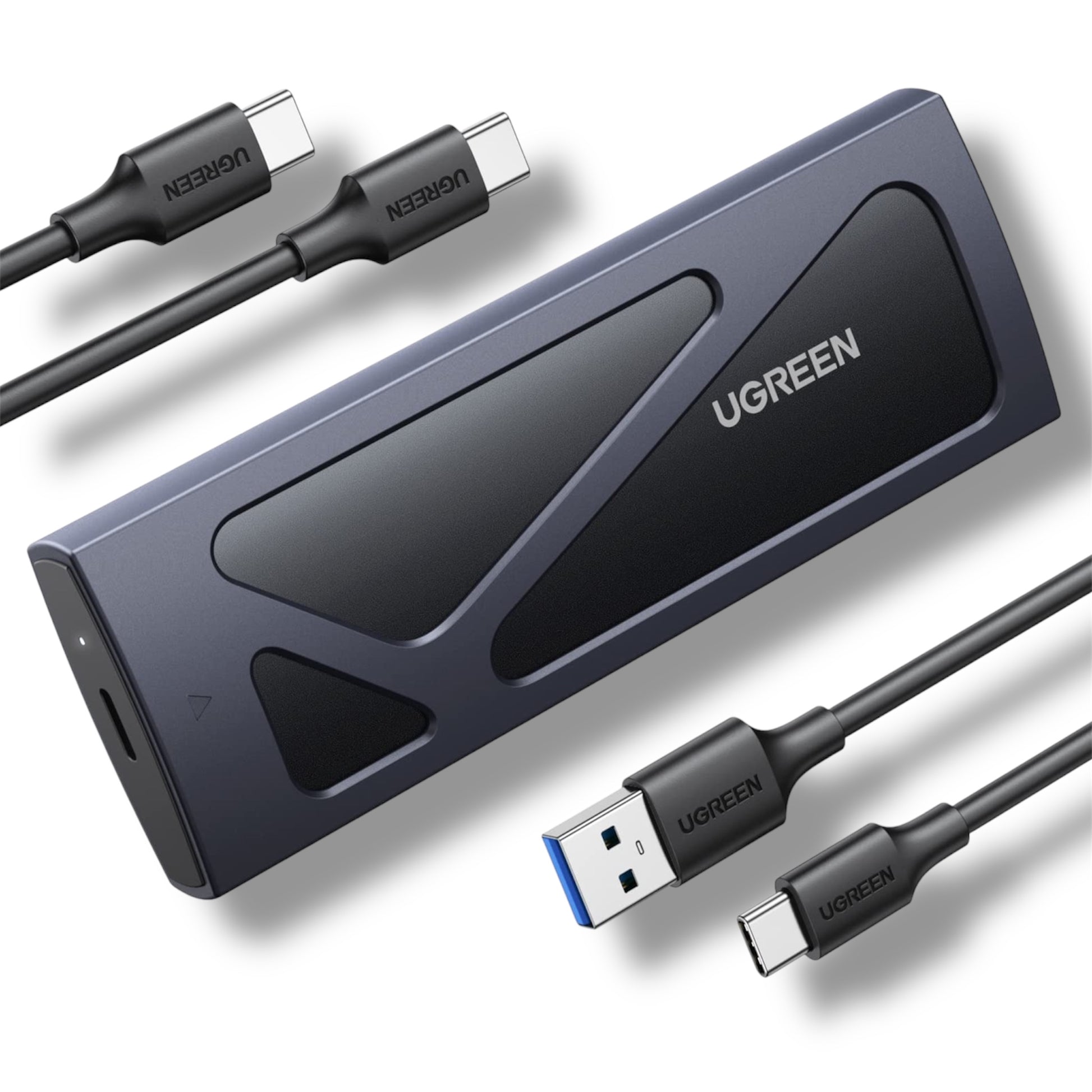 UGREEN Encapsulador SSD M.2 NVMe 10 Gbps con USB 3.2 Gen2 - 15512 - VRCELL Costa Rica