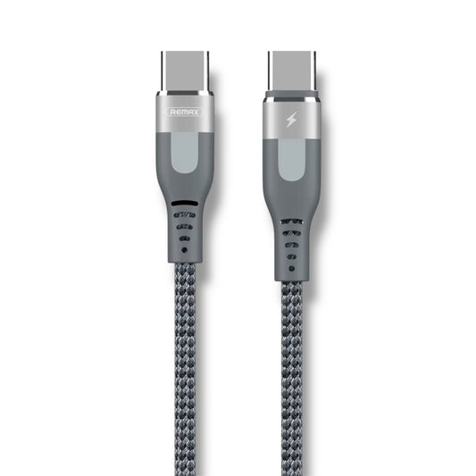 CABLE PD USB-C a USB-C 1M 4.5A - TRENZADO REMAX RC-151cc