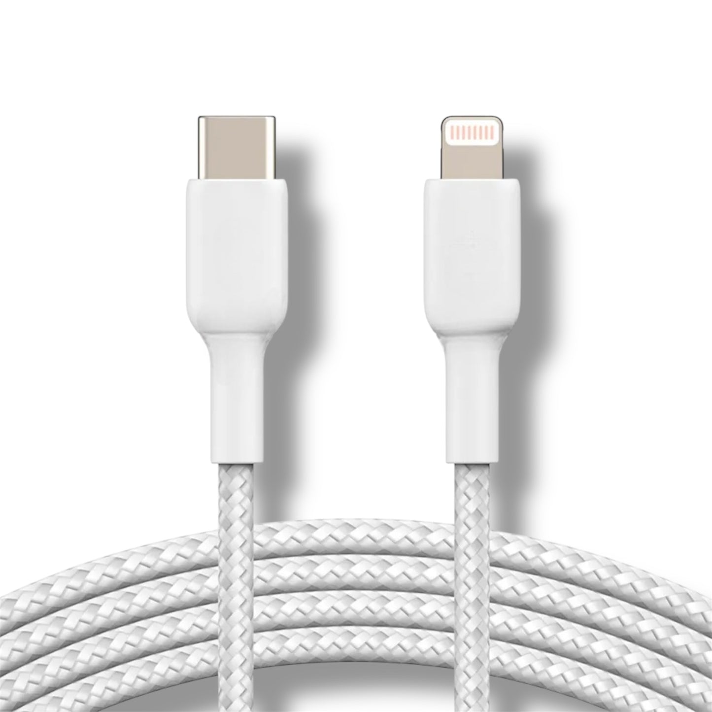 Cable USB-C a LIGHTNING 30W 1M - TRENZADO HOGUO H22