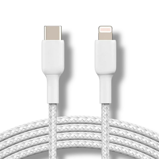 Cable USB-C a LIGHTNING 30W 1M - TRENZADO HOGUO H22