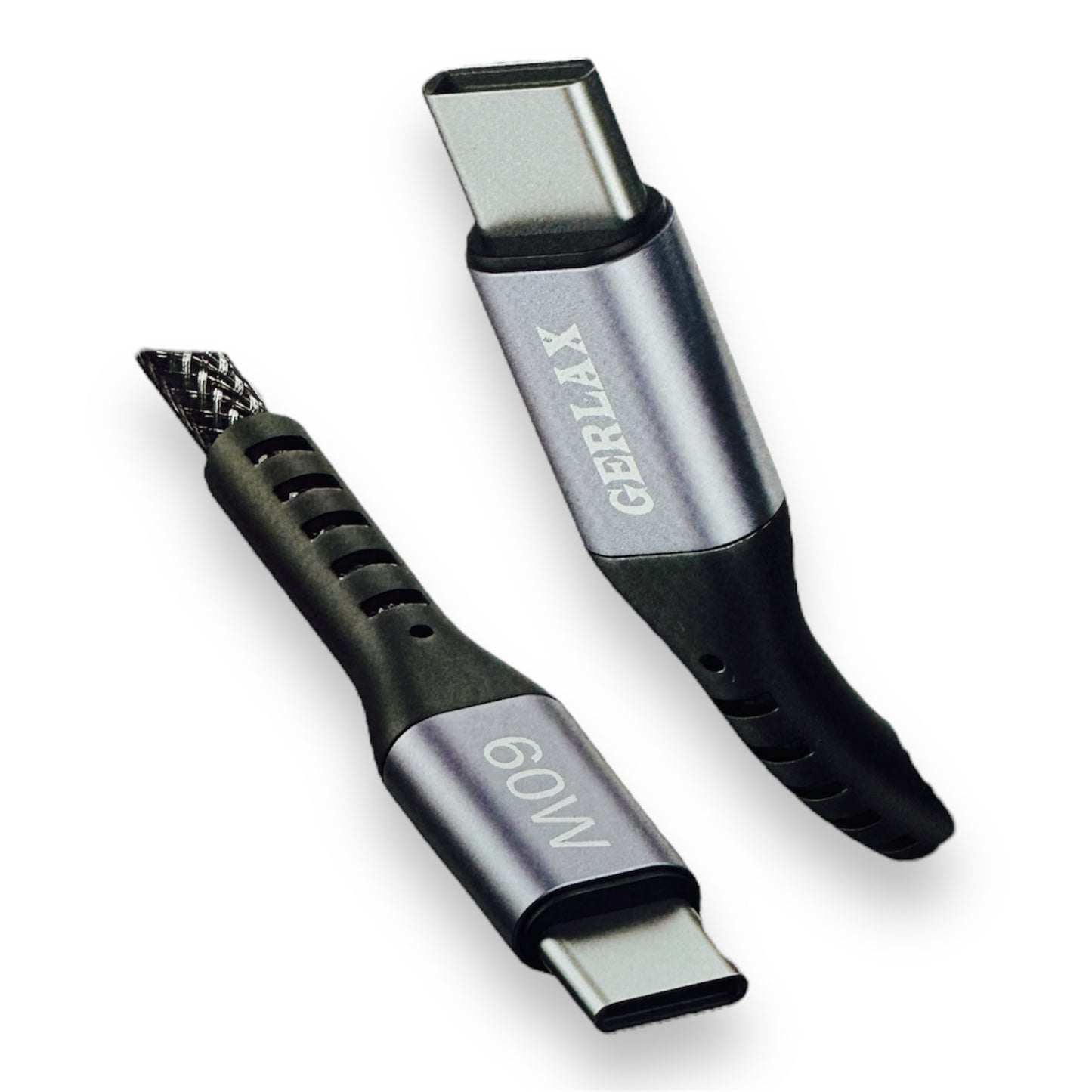 Cable 60W USB-C a USB-C 1M - TRENZADO GERLAX GD-46T