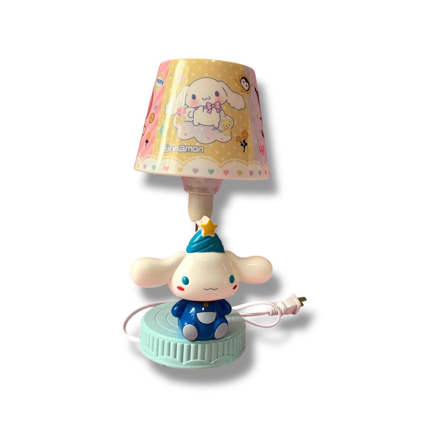 LÁMPARA PARA MESA CON DISEÑO DE CINNAMOROLL