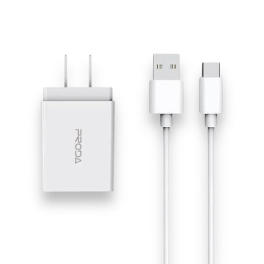 Cargador 20W LIGHTNING Con Cable - PRODA RITU PD-A47