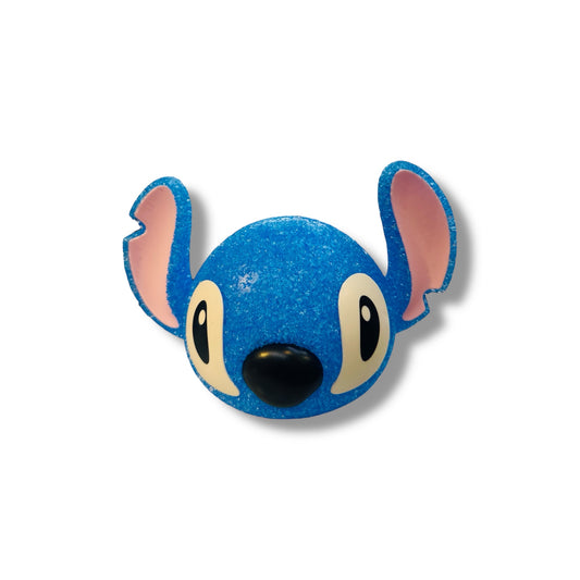 LÁMPARA ESCARCHADA CON DISEÑO DE STITCH