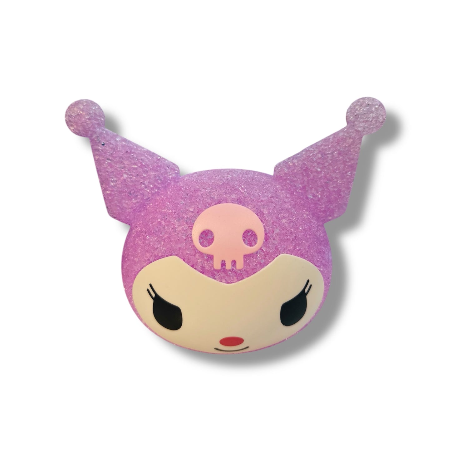 LÁMPARA ESCARCHADA CON DISEÑO DE KUROMI