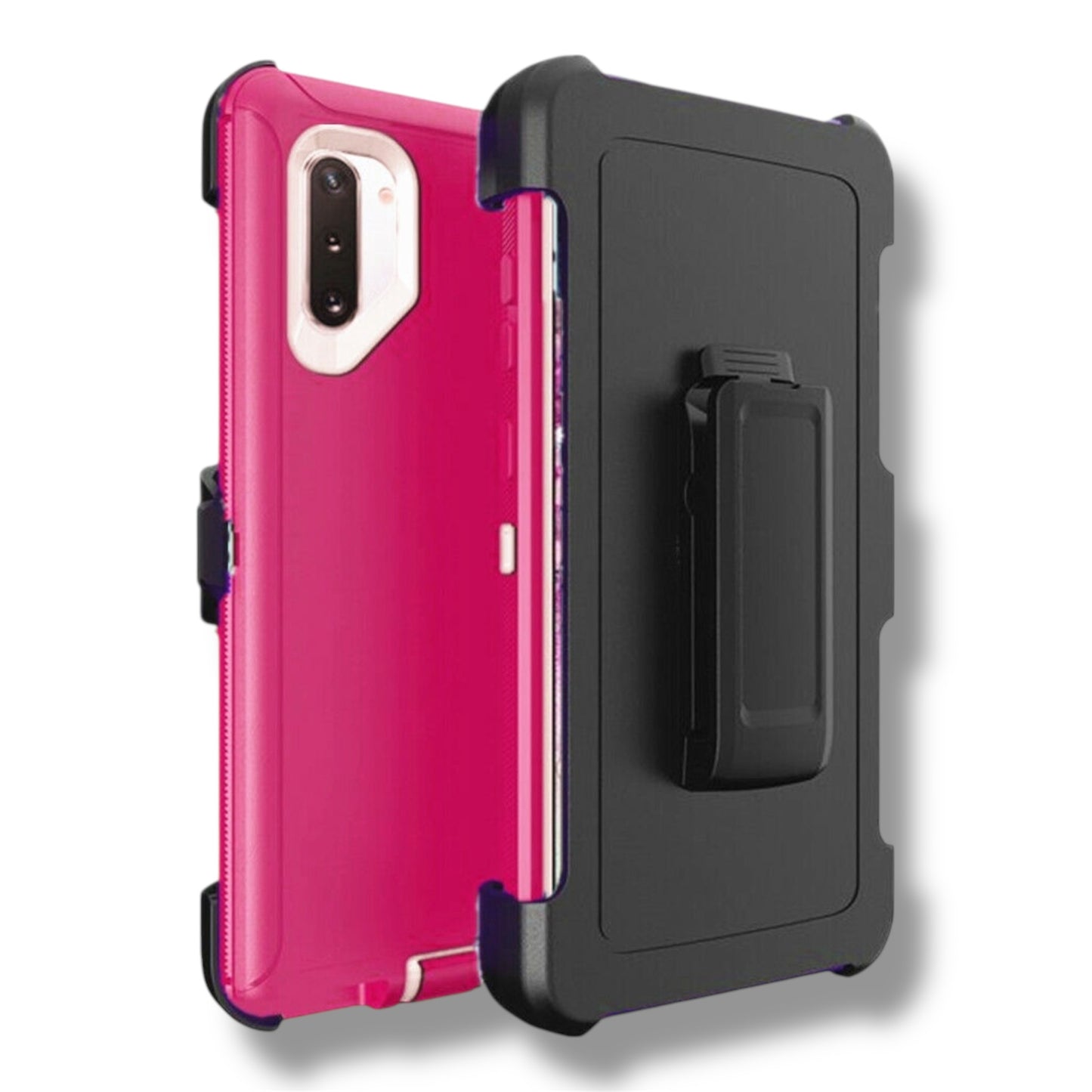 Samsung Galaxy Note 10 - OTTERBOX SERIES DEFENDER - Rosa / Blanco - VRCELL Costa Rica