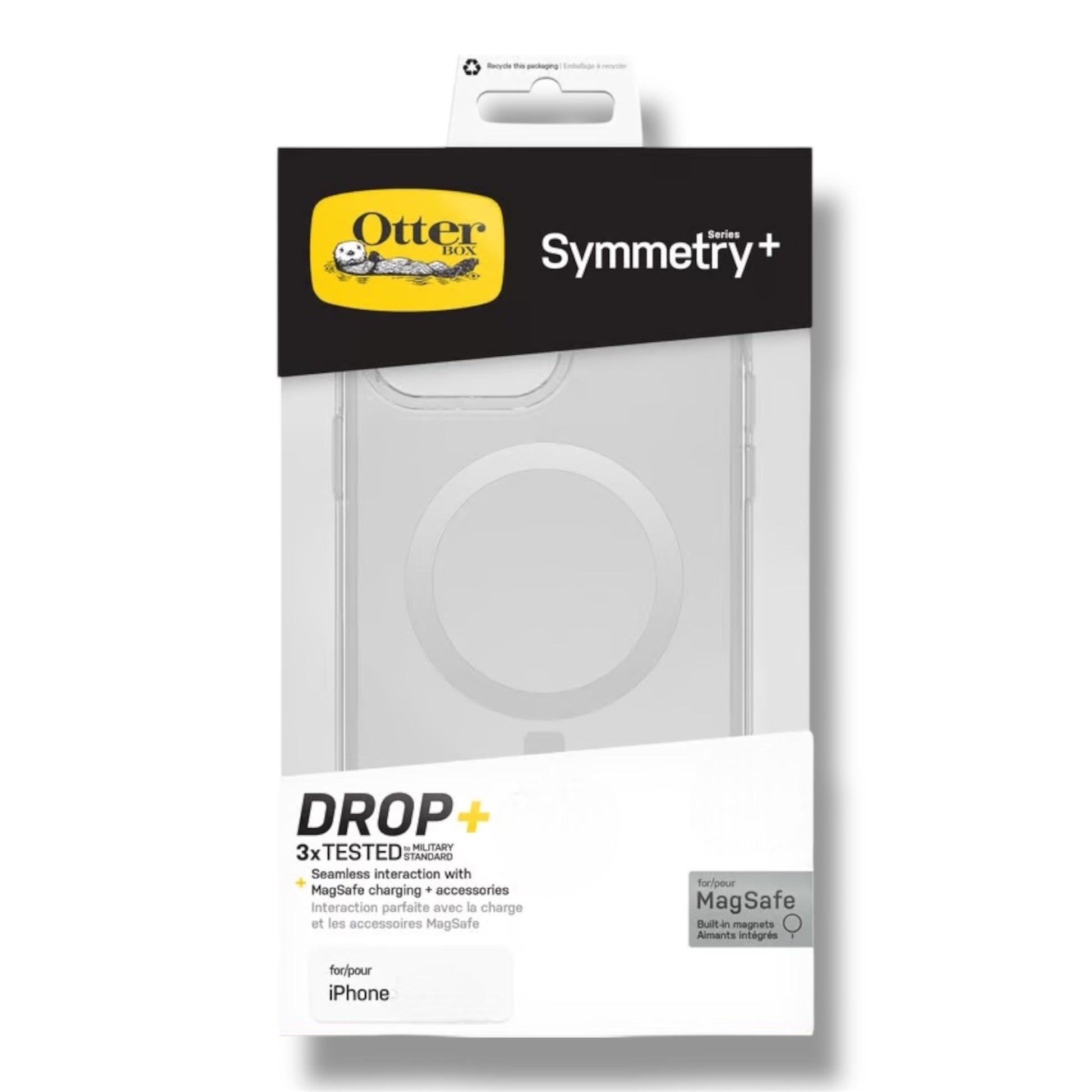 iPhone 11 PRO - OTTERBOX Series Symmetry + MagSafe - Trasparente - VRCELL Costa Rica