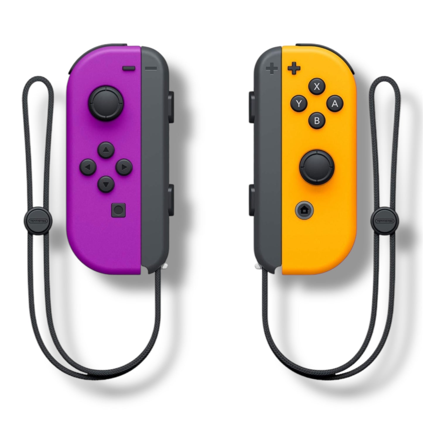 Nintendo Joy - Con (L) morado neón / (R) naranja neón - VRCELL Costa Rica