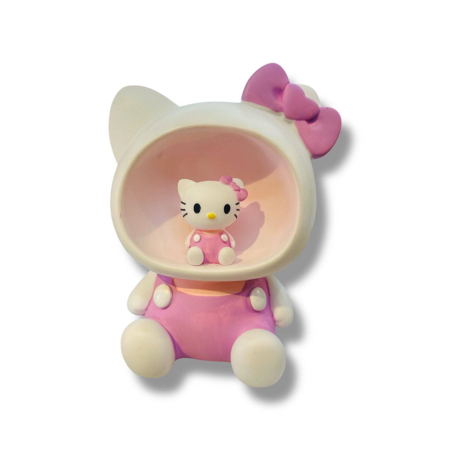 Alcancía de Hello Kitty con luces, de 18 CM - rosado