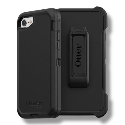 iPhone SE (3ª y 2ª generación) y iPhone 8 / 7 - OTTERBOX SERIES DEFENDER - NEGRO - VRCELL Costa Rica