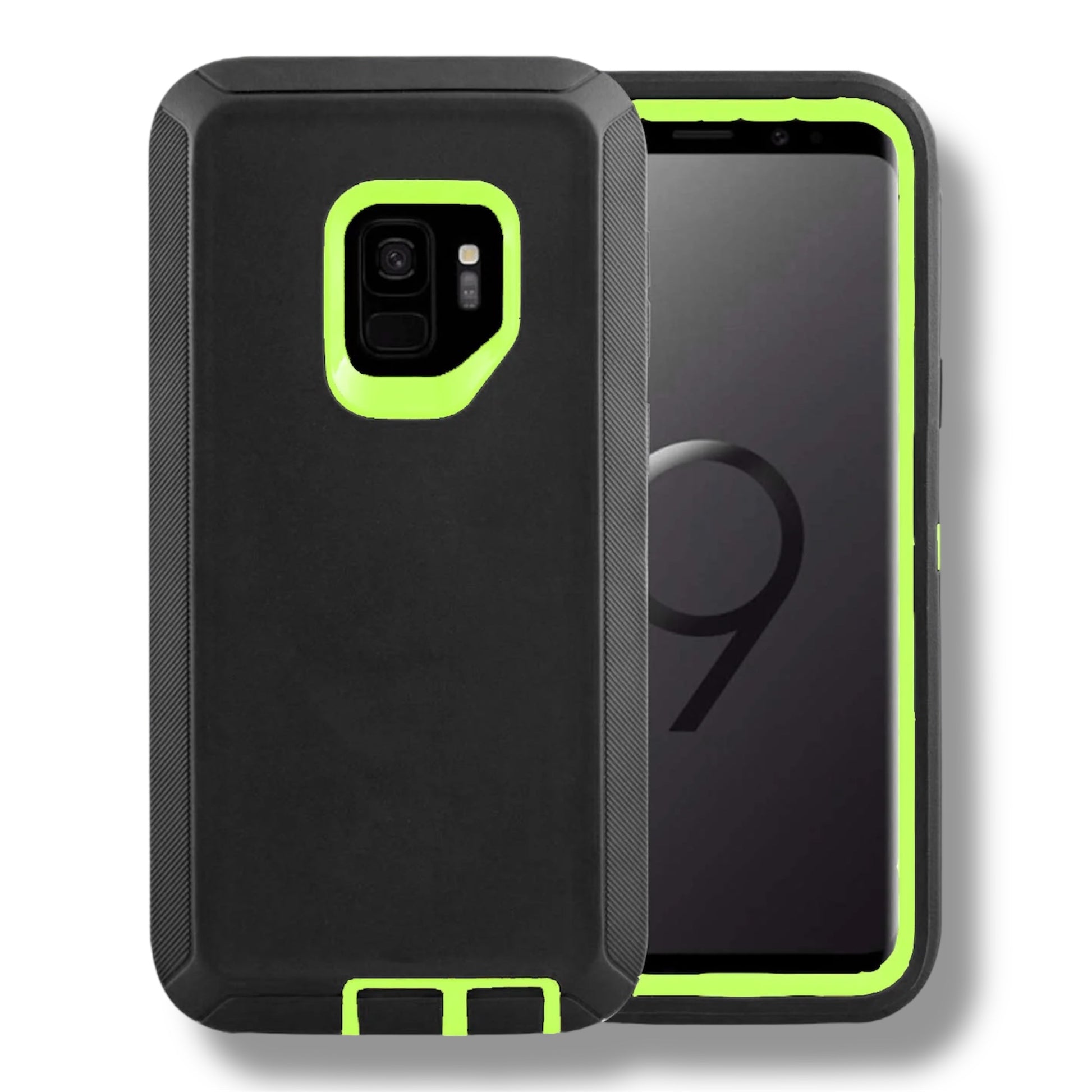 Samsung S9 - OTTERBOX SERIES DEFENDER - NEGRO/VERDE - VRCELL Costa Rica