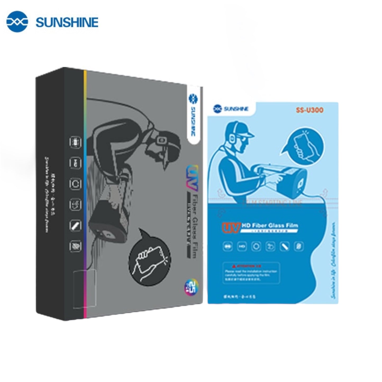LÁMINA HD TRASPARENTE UV FIBRA DE VIDRIO - SUNSHINE SS-U300