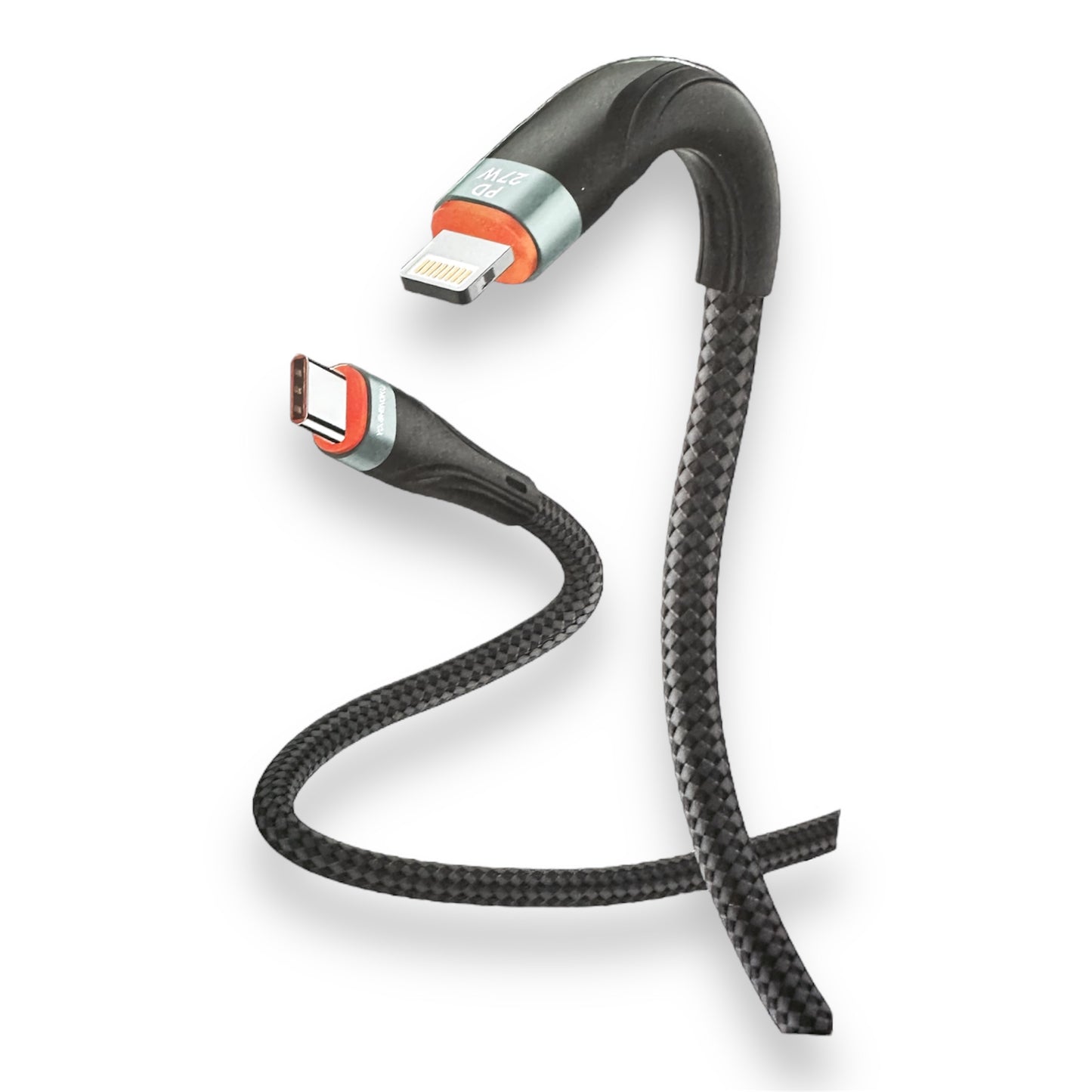CABLE USB-C A LIGHTNING 1M - TRENZADO YOUSHENGKU K-63