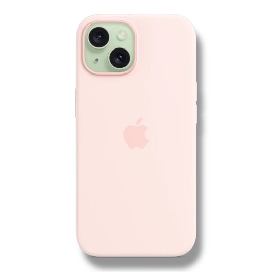 IPhone 15 - Estuche Silicone MagSafe - Rosa Claro