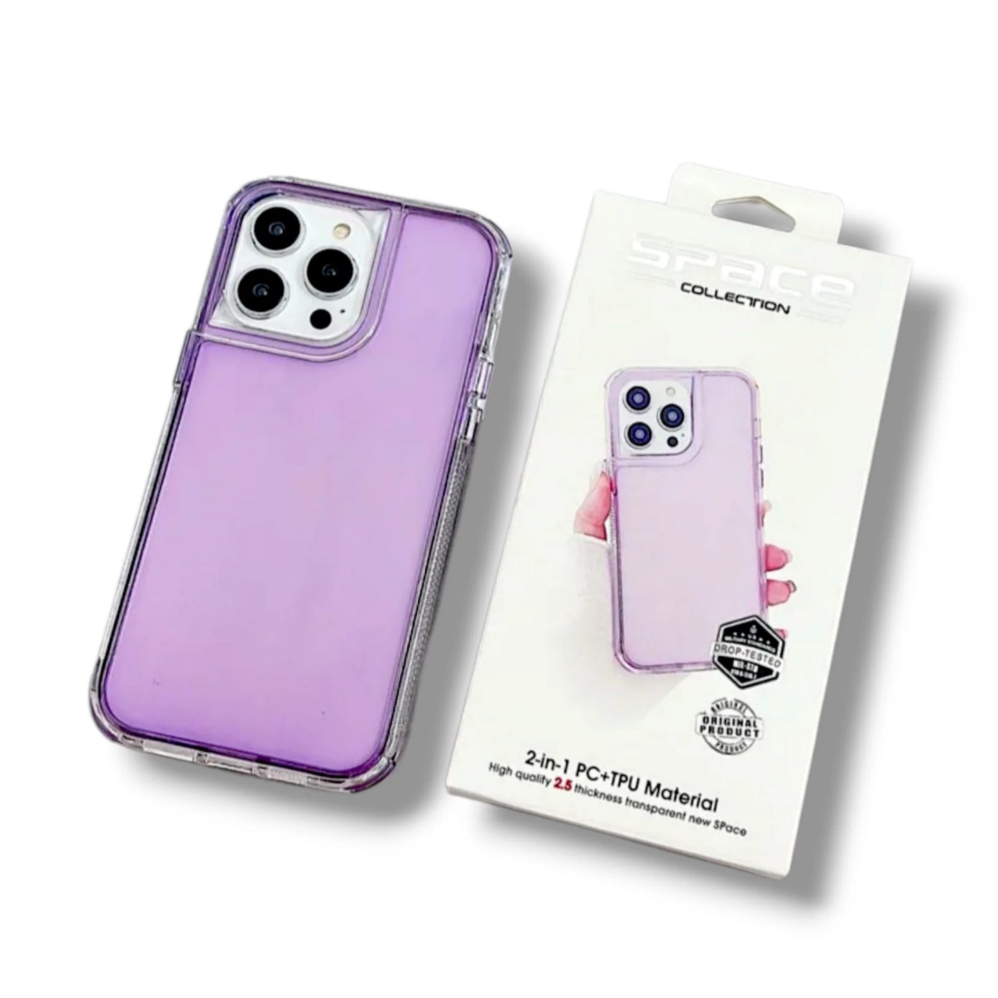 IPHONE 11 - ESTUCHE SPACE - VARIOS COLORES