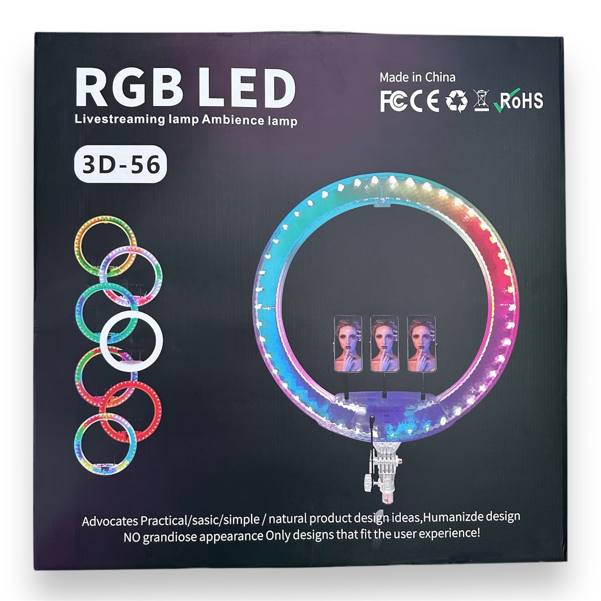 Aro Led Rgb Aro Luz Tripode Luces Led Rgb Aro De Luz Chino Aro De Luz