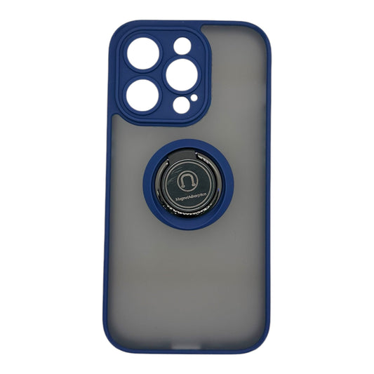 IPHONE 14 PRO - ESTUCHE CON ANILLO - VARIOS COLORES